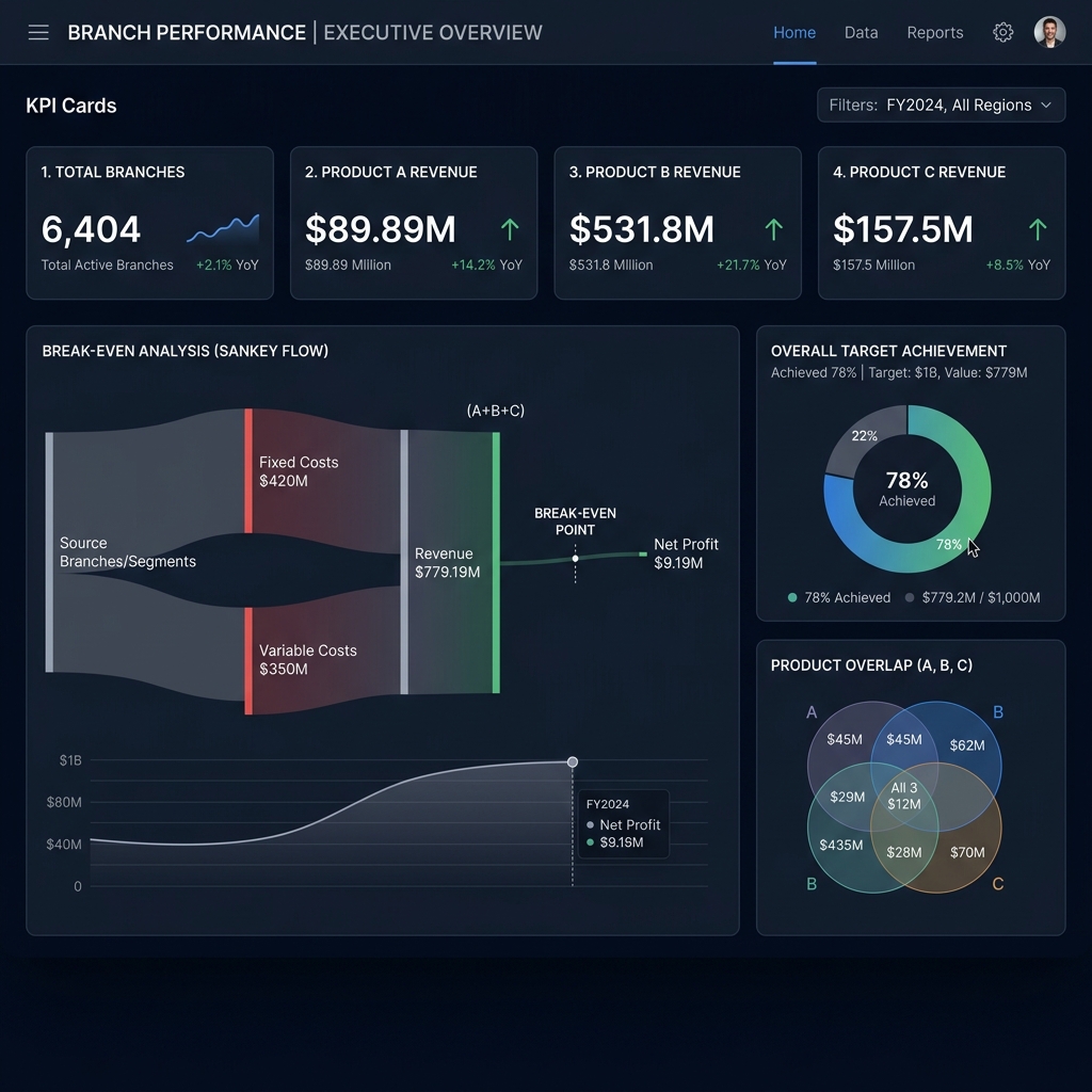 Branch Performance Dashboard