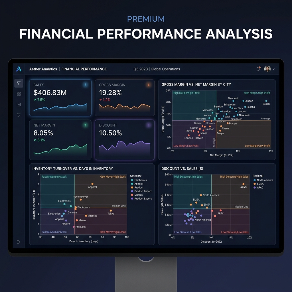 Financial Performance Analysis Dashboard